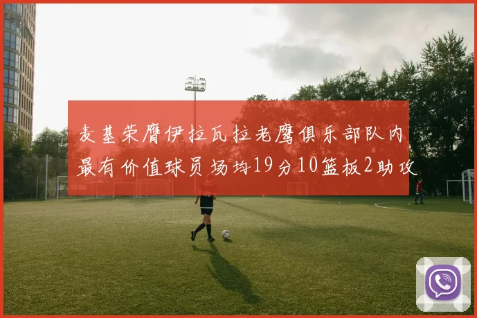 麦基荣膺伊拉瓦拉老鹰俱乐部队内最有价值球员场均19分10篮板2助攻成队内最佳